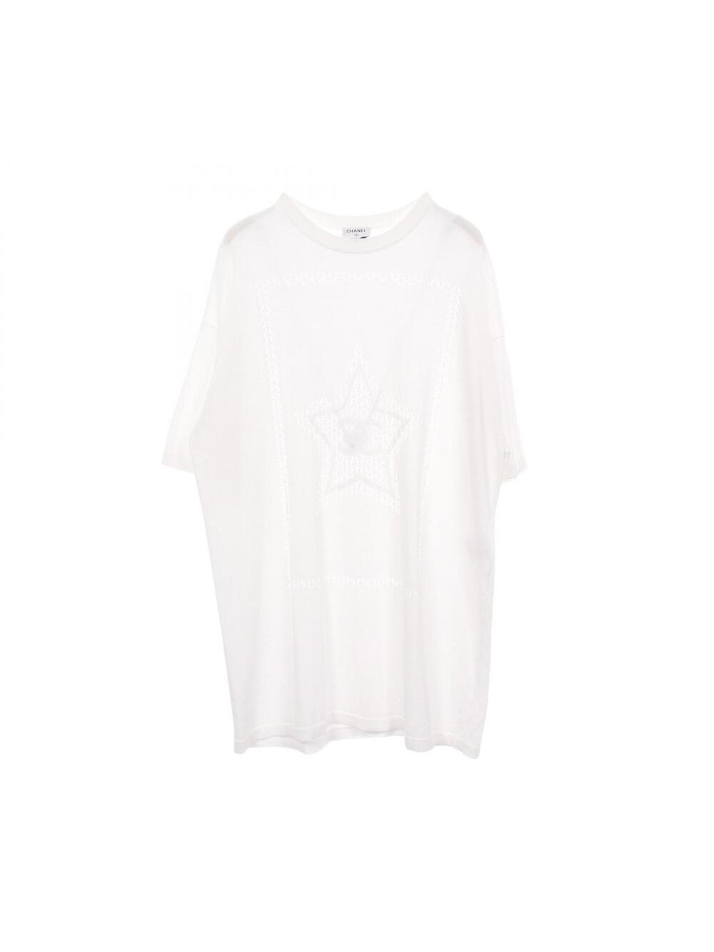 Chanel Star Coco Mark Oversized T-Shirt #282275C14B